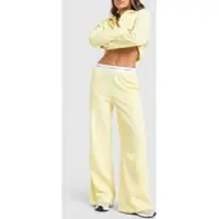 Calvin Klein Logo Jersey Pant - Cream - XL