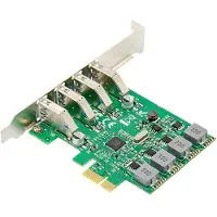 Digitus DS-30226, PCIe, USB 3.2 Gen 1 (3.1 Gen 1), Full-height / Low-profile, PCIe 2.0, Vihreä, Kiina