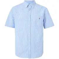 Ralph Lauren Y/D Seersucker-Wvn-Shirt - Blue - S