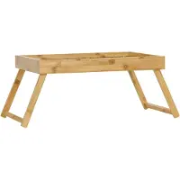 House Doctor Tray Table, Hdtray, Black, Nature - 50X 35X 4.5CM
