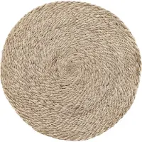 Dixie Elin pöytätabletti twist Ø 38 cm Luonnonvärinen-harmaa