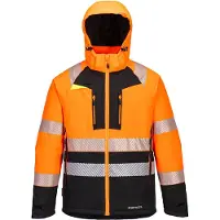 Portwest DX430 Hi-Vis oranssi/musta talvitakki