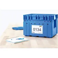 Herma 8636, Valkoinen, Itse kiinnittyvä tulostintarra, A4, Paperi, Laser/Inkjet, Kiinteä
