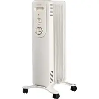Adax Basic 1500 W öljylämmitin, valkoinen