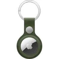 Apple AirTag FineWoven Key Ring - Moss