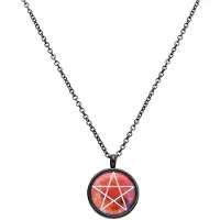 Wildcat Antique Pentagram Kette