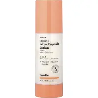 Hanskin Vitamin C Glow Capsule Face Moisturizer lis hehkua ja tasoittaa ihon s vy B-vitamiinilla ja niasiiniamidilla. Kirkastava korealainen i