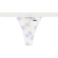 Emporio Armani for woman. EW000397_AF19040 Vichy beige thong (XS), Homewear, Polyamide