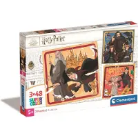 Clementoni Puzzle Square - Harry Potter 3x48 pieces Lattia