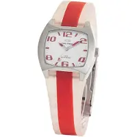 Time Force Naisille tarkoitetut kellot - - TF2253L-06 - Hopea - Kvartsikello - 33MM - Vesitiiviys 3ATM