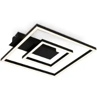 Briloner Led 3772, Musta, Olohuone/ruokailutila, Metalli, Moderni