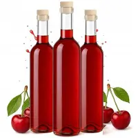 Hobby Hall 50x Futura pulloa 500ml korkilla - viinille, liköörille, vodkalle