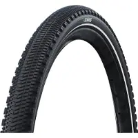 Schwalbe G-One overland performance TLR gravel -rengas 700x45c musta heijastin