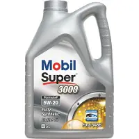 Mobil Super 3000 Formula F 5W-20 Moottoriöljy Kanisteri 5 l - Ford - Toyota - Kia - Hyundai - Mazda - Nissan - Honda - Lexus