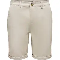 Only & Sons Onssaul 0573 Shorts Noos - Cream - XXL