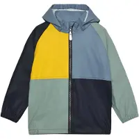 Color Kids Kids' Rain PU Jacket Colorblock Windward Blue 116