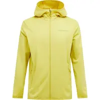 Peak Performance Men's Light Zip Hood Canary Lime Välikerrospuserot XL