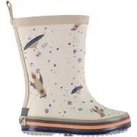 CeLaVi Wellies W. Badges - Cream - 25