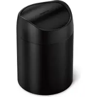 Simplehuman Pöytäroskakori, Musta