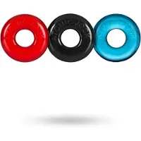 Oxballs Ringer Cock Rings 3-Pack Multi-Colour