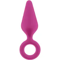 Flirts Pinkki Silikoninen Anaalitappi 8,5 cm – Aloittelijalle