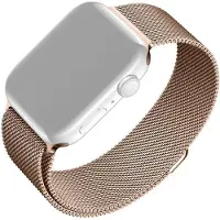 FIXED älykellon mesh-ranneke, Apple Watch 38 / 40 / 41 mm, ruusukulta