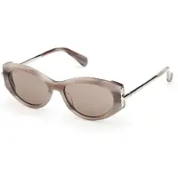 Max mara MM0167 Aurinkolasit 54/16/140 Beige sarvifrontti asetaatti NAISILLE MM0167
