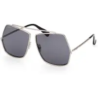 Max Mara MM0006 64/12/135 Aurinkolasit Matte palladium Etuosa metalli ympyrä galvan NAISET MM0006