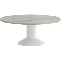 Muuto Midst-sohvapöytä Harmaa marmoriharmaa, Ø90 cm