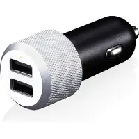 Just Mobile JustMobile Highway Max 2x USB 4.8A Car Charger Silver/Black