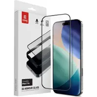 Crong 3D Armor Glass - karkaistusta lasista valmistettu iPhone 17 Pro + asennuskehys