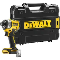 DeWalt DCF860NT-XJ, Iskuruuvain, Pistoolikahva, 1/4, musta, Keltainen, Harjaton, 3800 RPM - SOLO