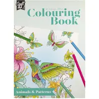 Creative Craft Group Mandala coloring book A4 120g 64 pages BIRDS