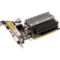 Zotac ZT-71115-20L, GeForce GT 730, 4 GB, GDDR3, 64 bittiä, 4096 x 2160 pikseliä, PCI Express x16 2.0