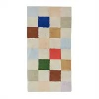 OYOY Shakkimatto Monivärinen, 84x168 cm