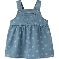 Name it Nbfmille Aop Dnm Bibskirt 2224-To F - Blue - 80