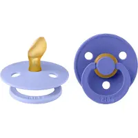 BIBS Colour Tutti 2-pack Lateksi Koko 1 Anatominen, Hush/Grape