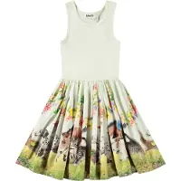 Molo Cassandra Short-Sleeved Dress Joy Run 146/152 cm Vihreä 146/152 cm Tytöt