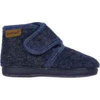 En fant Slippers Wool Velcro - Blue - 25