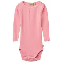 Wheat Rib Body L/S Lotta - Pink - 86