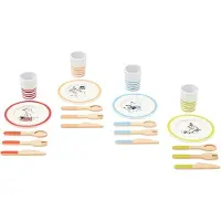 Kids Concept Dinner Set Moomin - Multi/patterned - ONE SIZE