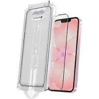 Dacota Platinum iPhone 17e/16e/14/13 Tiger Glass -näytönsuoja asennuskehyksellä, musta