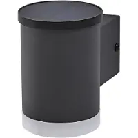 Osram LED-ulkoseinävalaisin ENDURA STYLE OXFORD, grafiitti OXFORD, Alumiini/harmaa/sinkki, Ruostumaton teräs, Moderni