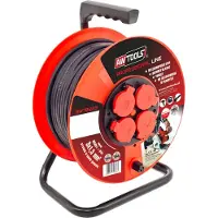 AWTOOLS Jatkojohto kelalla AW70223; 3x1,5 mm²; 50 m