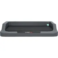 HOBBYDOG koiranpesä Medico Lux XXL, 120x80 cm, harmaa/musta