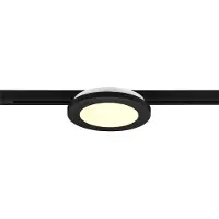 TRIO DUOline Camillus LED kattovalaisin 17 cm mattamusta