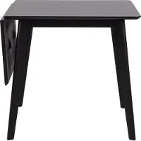 Actona Roxby 80/120x80x76cm valkoinen ruokapöytä