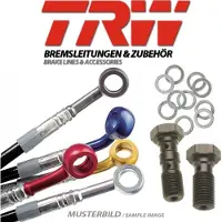 TRW varioflex ii sisäkierreliitin m10x1.00, musta (mvh100s)