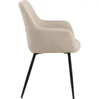 Ebuy24 2 tuolin sarja Lizzy, hiekanvärinen