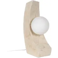 Bigbuy Desk lamp Cream Polyresin 220-240 V 16,5 x 11,5 x 30 cm